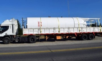 El Municipio de Bariloche suma un nuevo silo de cemento para sostener el plan de pavimentación